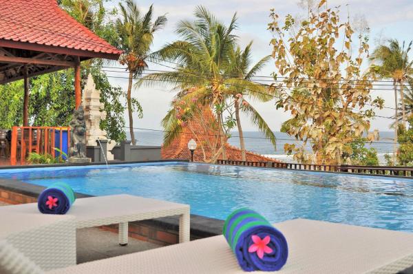 Surya Chandra Beach Bungalows, Reservar Aldeamento turístico Hotéis em Bali com piscina, Piscina