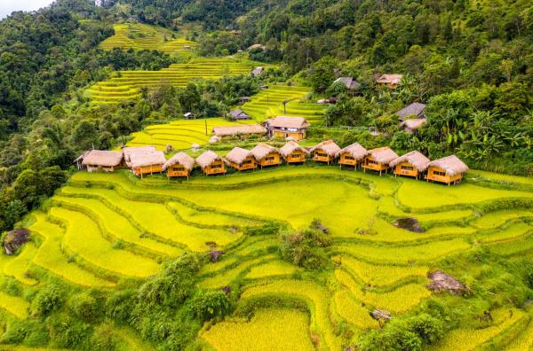 Hoang Su Phi Lodge, Reservar Hotel Hotéis em Ha Giang com piscina, Piscina