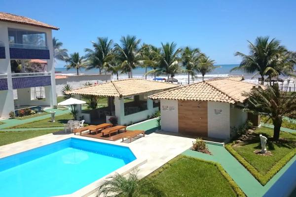 Triplex em Village - Frente ao Mar, Reservar Casa de férias Casas de Campo em Bahia, Casa de campo / Cottage