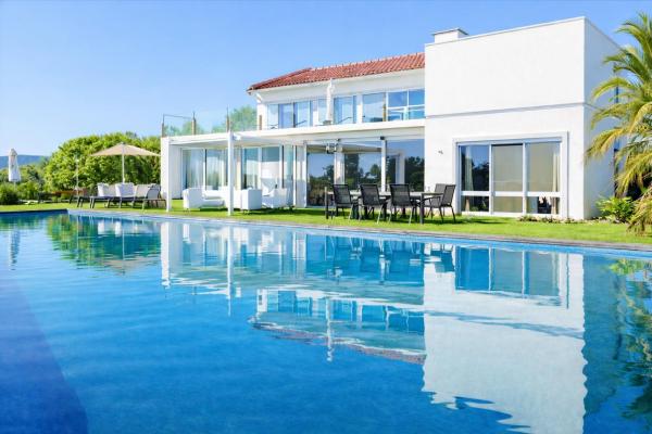 CASA DO LAGO, Infinity Pool, Mountains & Sea view, Reservar Vila Hotéis em Algarve com Piscina, Piscina
