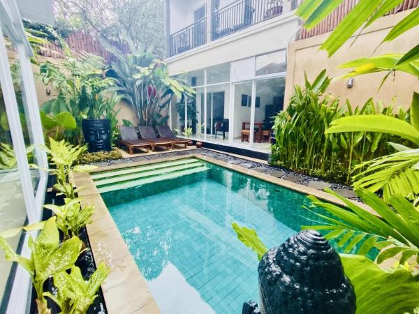 OASIS 66 Villa - Heart of Legian/Seminyak - Double Six, Reservar Vila Hotéis em Bali com piscina, Piscina