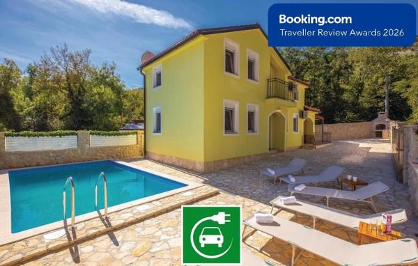 Villa NoviSol, Reservar Casa de férias Hotéis em Kvarner com Piscina, Piscina
