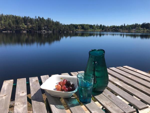 Lyseren waterfront cabin, Reservar Casa de férias Casas de Campo em Akershus, Casa de campo / Cottage