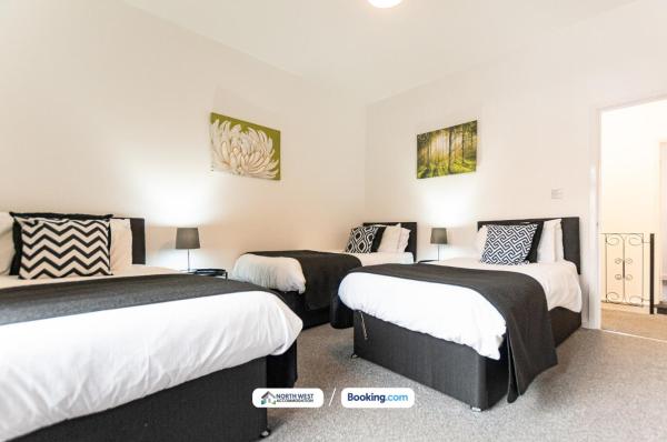 Comfortable 2BR House in Bolton Ideal for Work & Extended Stays, Reservar Casa de férias Casas de Campo em Merseyside, Casa de campo / Cottage