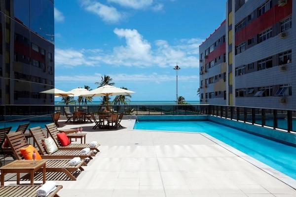 Recife Flats Beach Class Internacional, Reservar Apartamento Hotéis em Recife com pequeno-almoço, perto de Pina Beach, Café da manhã