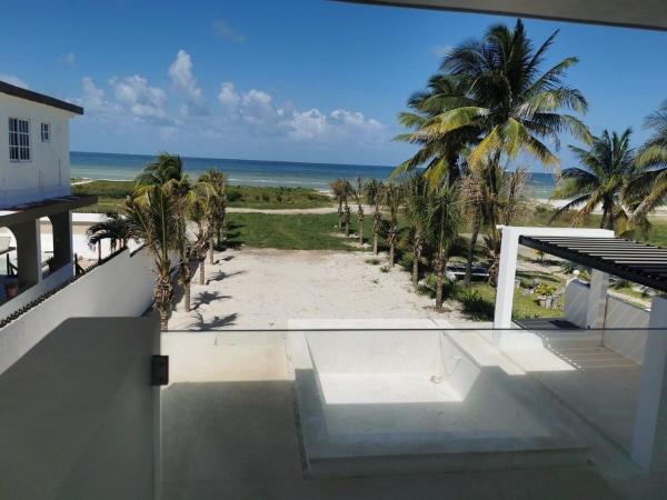 Villa de lujo frente al mar de Progreso, Reservar  Hotéis em Progreso com piscina, Piscina