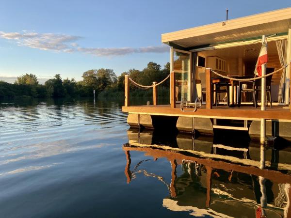 AhoiWerder Hausboot Havelzauber führerscheinfrei, Reservar  Franzensberg Brandemburgo