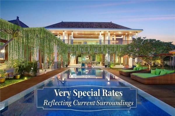 ATLAS BEACH FEST CHILL 6bed VILLA LOVED by BiG GROUPS EASY Walk to Beach, Reservar  Hotéis em Bali com piscina, Piscina