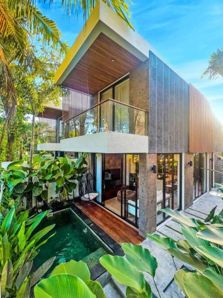 Tiny Villa Nyanyi - Charming 2 BR House 4 mins from Beach, Reservar  Hotéis em Bali com piscina, Piscina