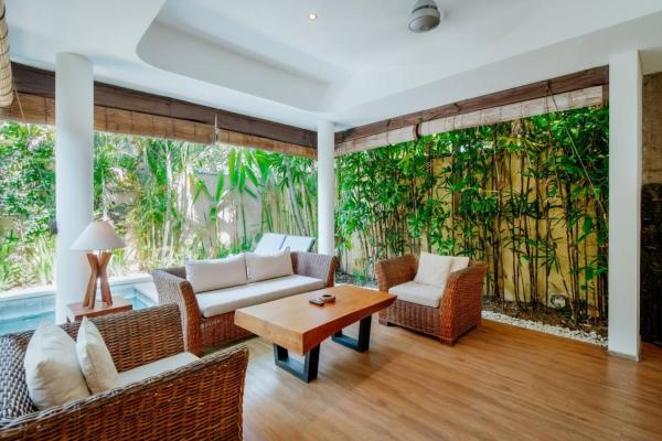 Cozy & Private 1 Bed Pool Villa in Trendy Umalas, Reservar  Hotéis em Bali com piscina, Piscina