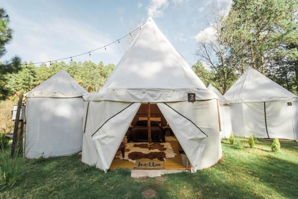 Exclusivo glamping en el bosque, Reservar Parque de campismo Parques de Campismo em Jalisco, Parque de campismo