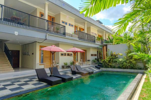Olivia Guest House Canggu, Reservar Casa de hóspedes Hotéis em Bali com piscina, Piscina