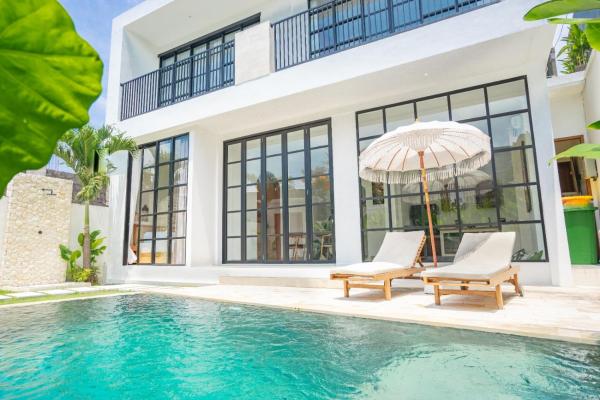 New 3Bed-3bath Villa Canggu, Reservar  Hotéis em Bali com piscina, Piscina