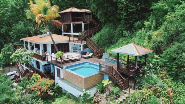 Moringa Villa Master Suite, Reservar  Soufrière St Lucia