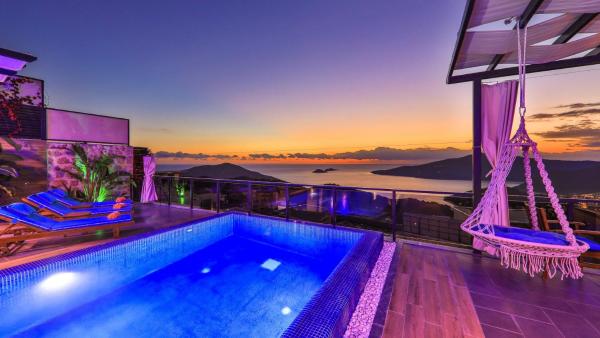 Kalkan 2 Bedroom Villa - 1124, Reservar  Hotéis em Mediterranean Region Turkey com piscina, Piscina