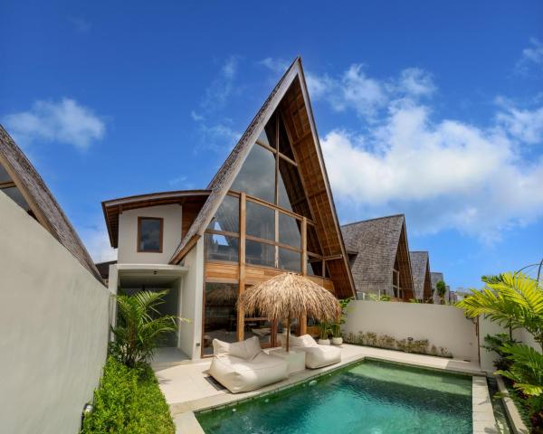 Boho Design Villa ELLE private Pool Munggu Beach, Reservar  Hotéis em Bali com piscina, Piscina