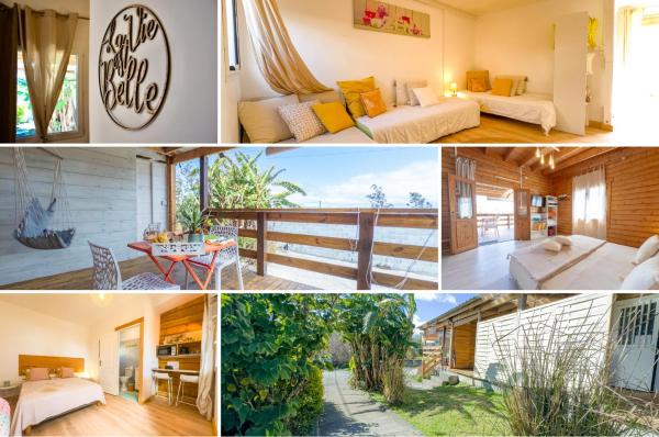 Évasion Nature Lodge - Nature & Sérénité - WiFi Netflix - Proche du Volcan - Cosy - Parking Gratuit, Reservar  Maison de lʼEnfance Saint-Pierre