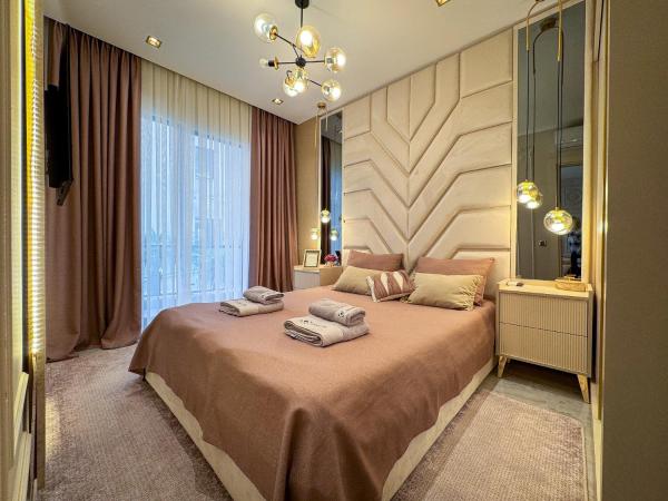 Qoople Legend C - apartments in Alanya 100m to the sea, Reservar Apartamento Hotéis em Mediterranean Region Turkey com piscina, Piscina