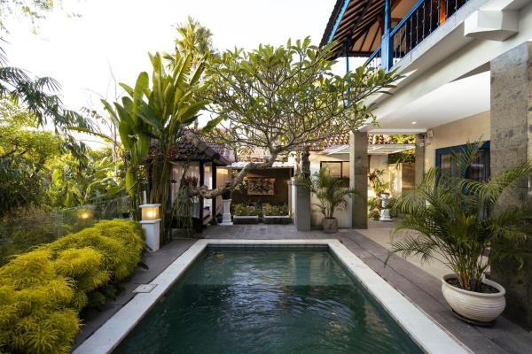 3BR Pool Villa, Canggu, River View, Reservar  Hotéis em Bali com piscina, Piscina