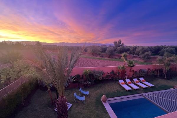 Villa Marrakech pisc priv pt dej Sans vis à vis, Reservar  Hotéis em Marrakech-Tensift-Haouz com piscina, Piscina