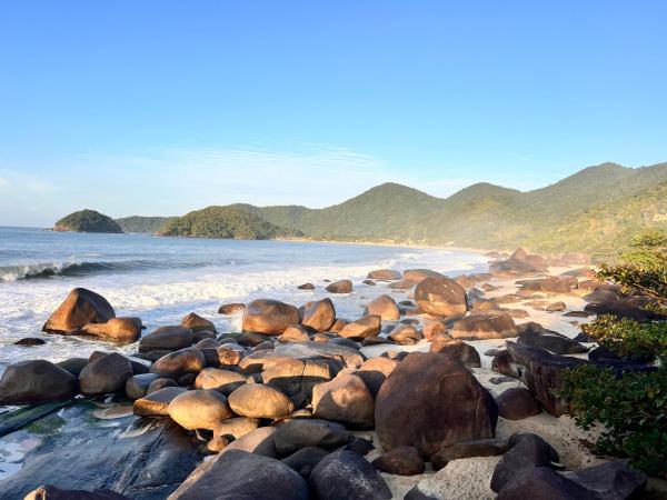 chalés frente à praia, Reservar  Trindade Serra da Bocaina