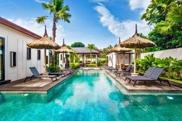 Cordelia Laguna 5 BR Private Pool Villa, Reservar  Hotéis em Bali com piscina, Piscina