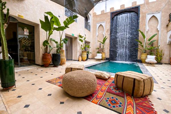 Riad Dar Couscous & SPA, Reservar  Hotéis em Marrakech-Tensift-Haouz com piscina, Piscina