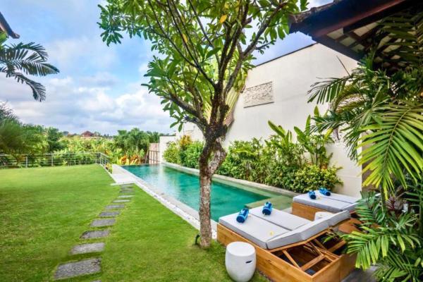 Balindra Lush Garden 6 BR Private Pool Villa, Reservar  Hotéis em Bali com piscina, Piscina