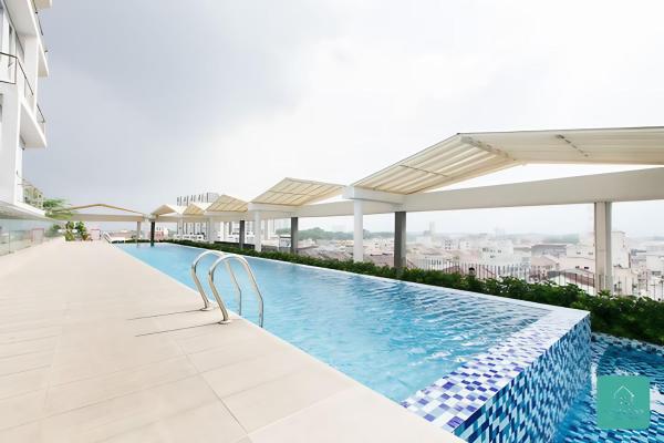 JOMSTAY Octagon Ipoh Suites, Reservar Hotel Hotéis em Ipoh com Piscina, perto de Ipoh Parade, Piscina