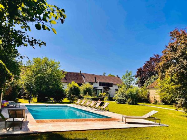 Villa avec piscine, tennis en Champagne proche Épernay & Paris, Reservar  Les Essarts-lès-Sézanne 