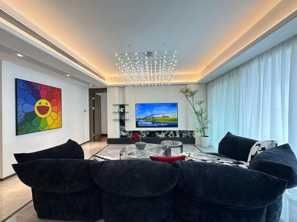 Urban Hub - Chong Qing Branch nice river view luxury large flat 5br, Reservar  Hotéis em Chongqing Area com Piscina, Piscina