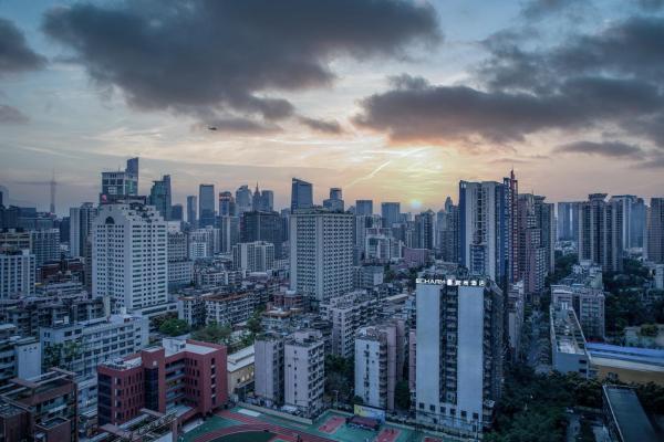 Echarm Hotel Guangzhou Gangding Huashi Subway Station Tianhe North Branch, Reservar  Hotéis em Guangdong com Estacionamento, Estacionamento