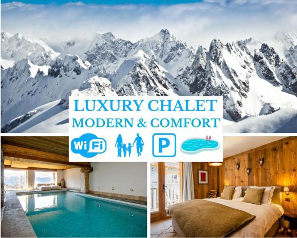 NEW Luxury Chalet Sapins - PRIVATE POOL- Mountains VIEW - Family & Comfort - SPECIAL LAUNCH OFFER, Reservar Chalé Sainte-Foy-Tarentaise Tarentaise Valley