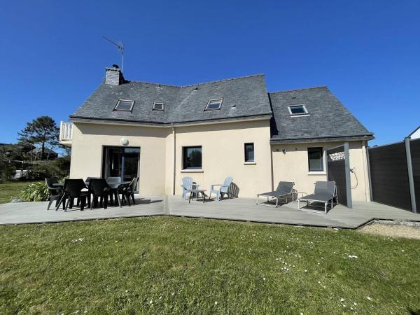 Villa à 50m de la plage avec jardin, WIFI à TREGASTEL - Réf 138, Reservar  Tregastel 