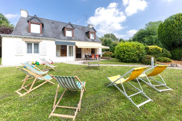Villa au calme absolu - à 200m du Golfe, Reservar  Arradon Gulf of Morbihan