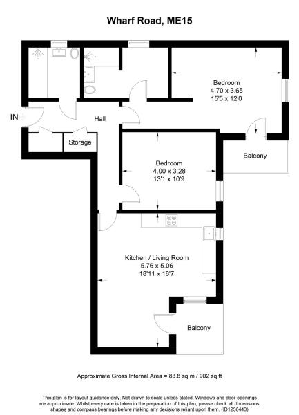 The Roost Group - 2 Bed Riverside Apartments, Reservar Apartamento Maidstone 