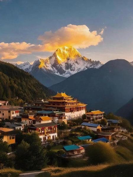 Shangri-La Qianyue S Oxygen-Supplied Scenic View Hotel, Reservar  Hotéis em Yunnan com Estacionamento, Estacionamento