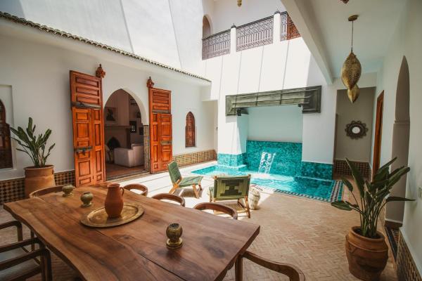 Villa Riad Soles Heated pool Luxury and Beauty, Reservar  Hotéis em Marrakech-Tensift-Haouz com piscina, Piscina