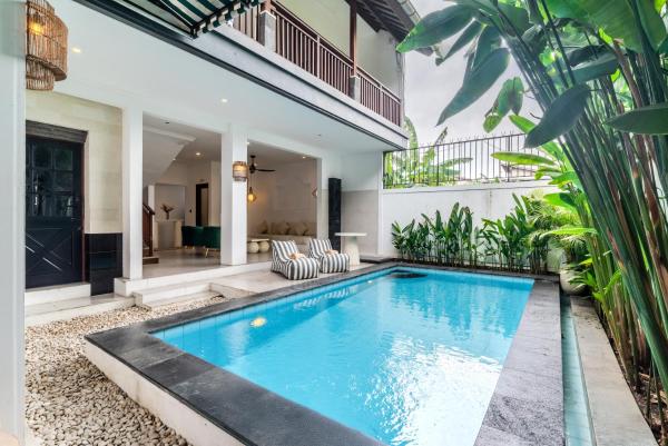 The Fallons Villa Berawa, Canggu by Sandara, Reservar  Hotéis em Bali com piscina, Piscina