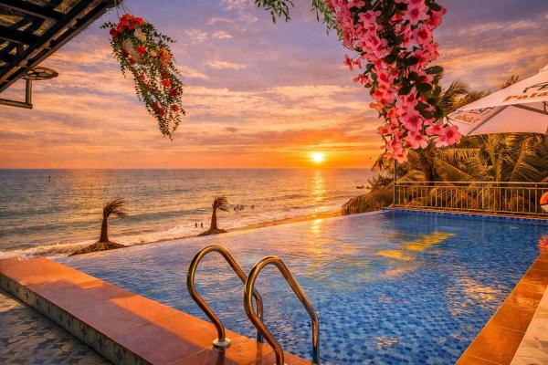 Palado Hotel Mui Ne, Reservar  Hotéis em Ấp Thiện Phước com Piscina, Piscina