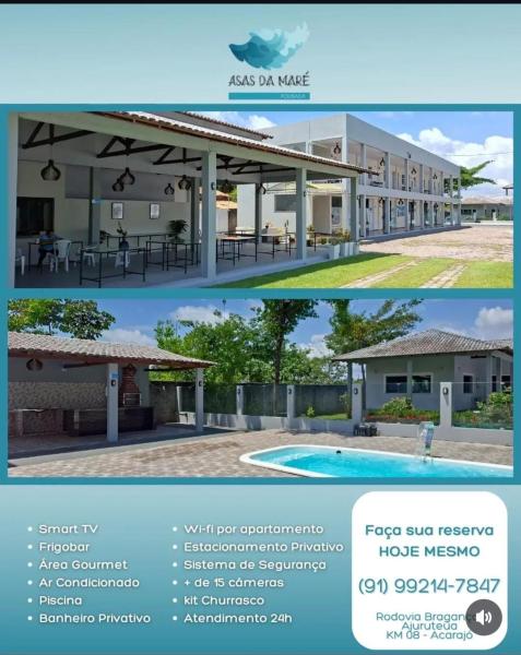 Asas da Maré Pousada, Reservar  Hotéis em Northern Brazil com piscina, Piscina