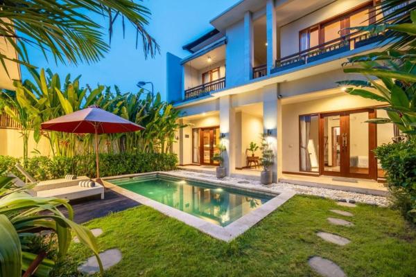 Private 4 Bedroom Villa in Kerobokan for Monthly Rent by Nami Bali, Reservar  Hotéis em Bali com piscina, Piscina