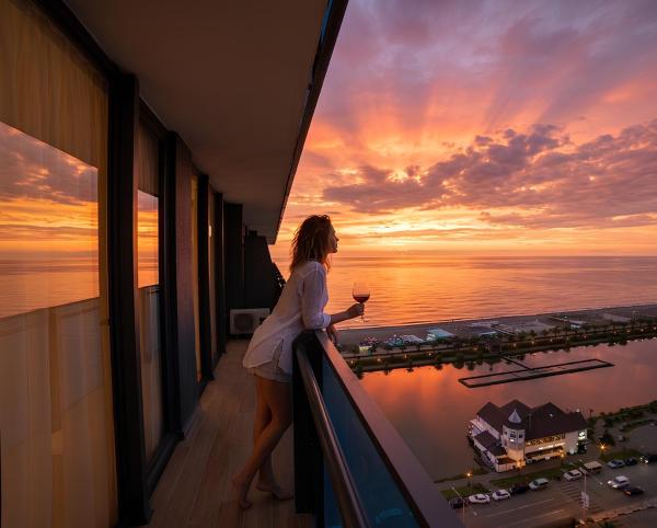 Panorama Luxery hotel- Sea view, Reservar  Batumi 