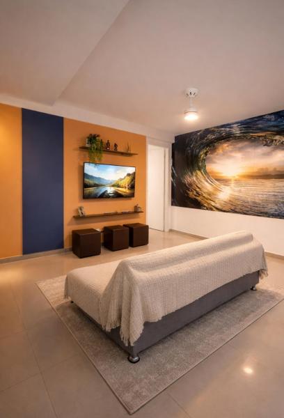 Apartamento com varanda, acomoda 6, vaga, Wi-Fi, 1 minuto da Praia a pé, Reservar  Rio de Janeiro Rio de Janeiro